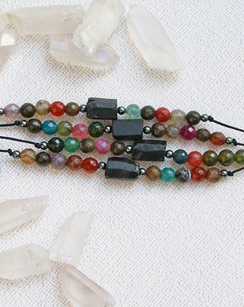 Amulet - ochrona, harmonia - turmalin, agat, kaktusia