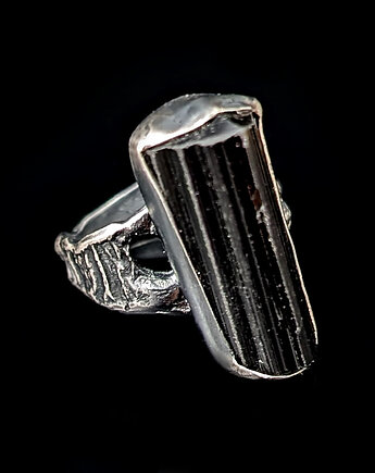 Pierścionek Turmalin surowo, Pracownia Neores