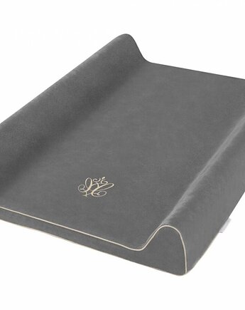 Przewijak welurowy Anthracite Gloss, Caramella