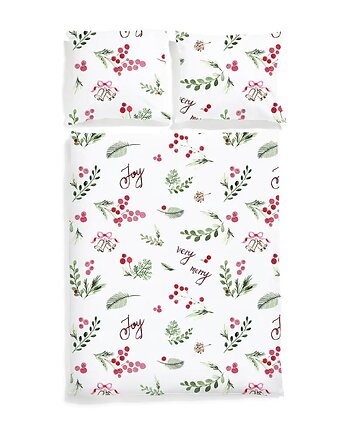 Pościel świąteczna Very merry, White pocket