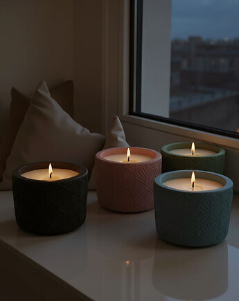 Świece sojowe perfumowane limitowany zestaw prezentowy, Oyka Candle