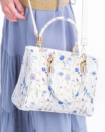 Torebka skórzana Shopper -  Kuferek (7051), BOSCCOLO