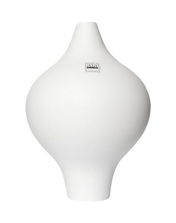 Biały, minimalistyczny wazon Asa, Niemcy, lata 80., Good Old Things