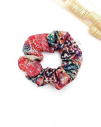 Scrunchie/frotka Kolorowa, wu handmade