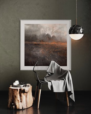 Pejzaż 90x90 cm, Margo Hupert