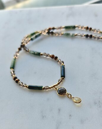 Naszyjnik Duch Lasu z cytrynem, Studio Gazela