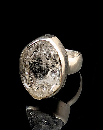 Pierścionek Kryształowy herkimer, Pracownia Neores