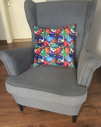 Poduszka dekoracyjna VELVET Motyle, Nukko Design
