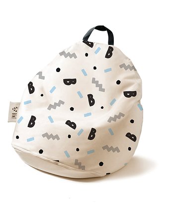 Puf BINI DOUBLE B-BOY / czarny uchwyt, BiNi