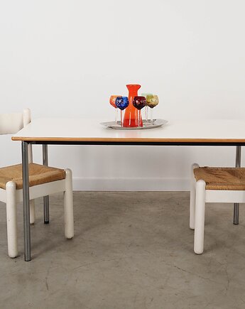 Stół laminowany, duński design, rok 2000, produkcja: Randers M, Przetwory design