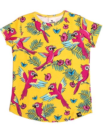 T-shirt Żółta Papuga, mullido