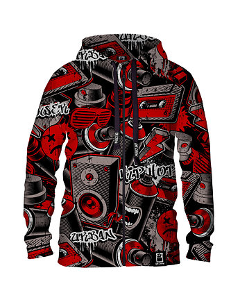 Damska Bluza Expres Zamek DR.CROW Graffiti Spray, DrCrow