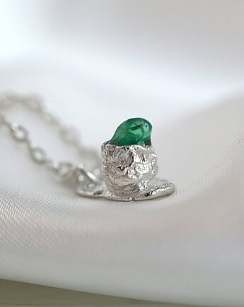 Naszyjnik z Zielonym Opalem, TulipBIJOU