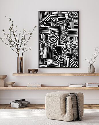 Drogi /Kolaż / Grafika, Jola Regeńczuk Art