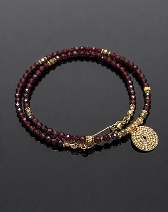 Granaty choker vol. 19 /19.02.26/- Szlachetna kolekcja, KiKa pracownia