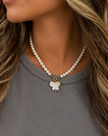 IVORY BUTTERFLY- unikatowy naszyjnik z motylem, ISSI Jewelry