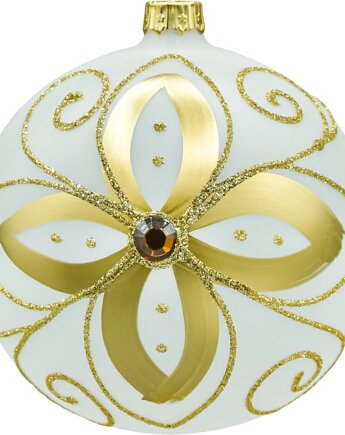 Bombki okrągłe zestaw: Złota rozeta, Syn Bombkarza