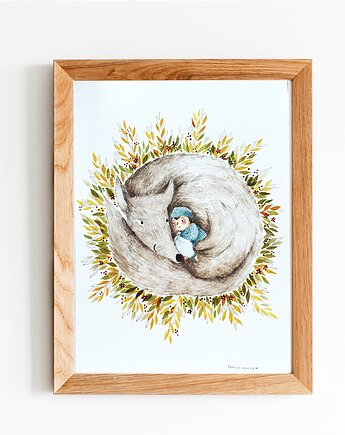 Bajkowy portret dziecka, Mary in a bubble