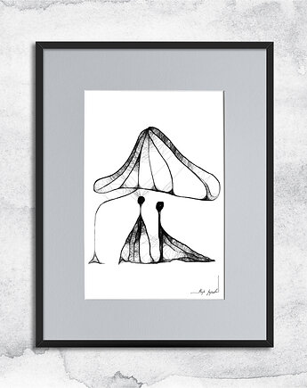 Oprawiona grafika - nr 95, Maja Gajewska