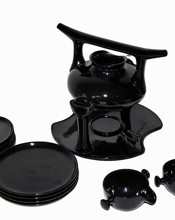 Porcelanowy serwis kawowy Zen Luigi Colani Niemcy lata 70., Relikt design