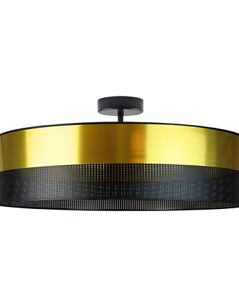 Miedziana lampa wisząca do salonu WENECJA GLAM fi - 60 cm, LYSNE