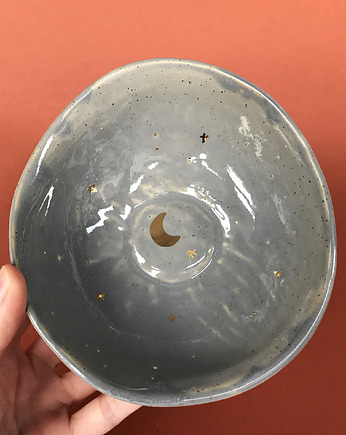 Średnia ceramiczna nieregularna miska bowl, ELEMTHEBRAND