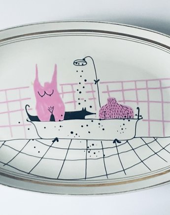 GoLasy w kąpieli, arent plates