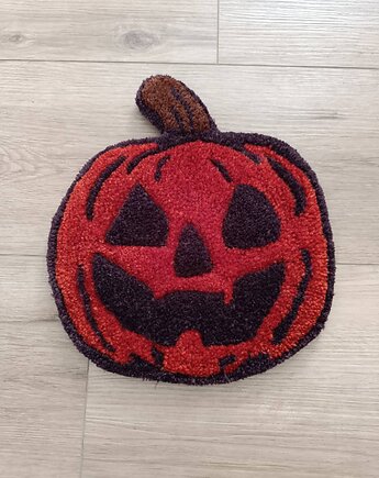 Straszna dynia mini dywanik halloween, Cotton Carpet