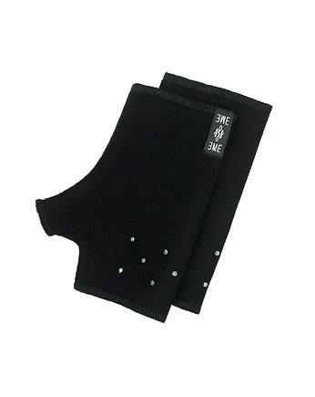 Crystal gloves /black cashmere, EWE EME