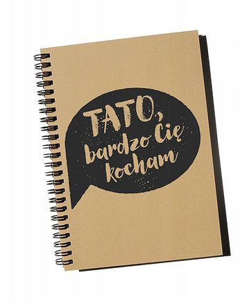 Tato bardzo Cię kocham, notatnik, Sowia Aleja