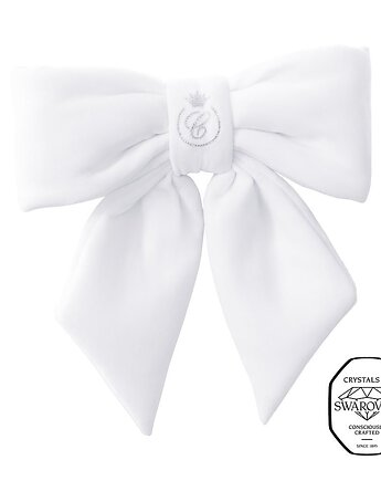 Kokarda XL Royal z kryształami Swarovski, Caramella