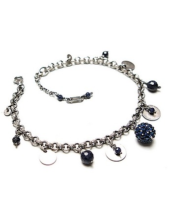 Gypsy disco ball /sapphire/  vol. 4 - bransoletka, Katia i krokodyl