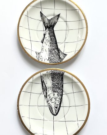 Ryby puzzle, arent plates