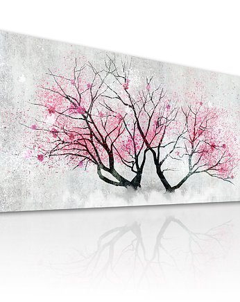 Grafika na płotnie Abstakcyjne drzewo- 147x60cm, LUdesign gallery