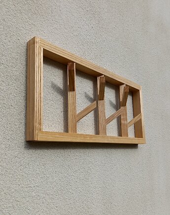Wieszak naścienny PIN-3 Jesion, ViperDesign