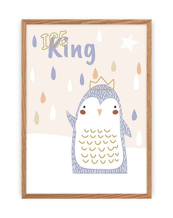 Obrazek Zoo Party penguin 30x40, Yellow Tipi