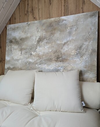 Struktura 2 OBRAZ BOHO strukturalny Abstrakcja XXL Gotowy do wysyłki, Diana Abstract Art