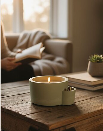 Świeca sojowa BOTANIC GLOW bergamotka i paczula, Oyka Candle