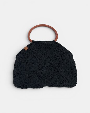 Torebka do ręki Brisa - czarna, Frozen Keys