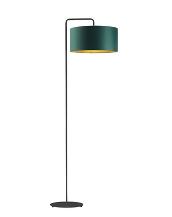 Lampa podłogowa do salonu w stylu urban jungle BOLIVIA GOLD, LYSNE