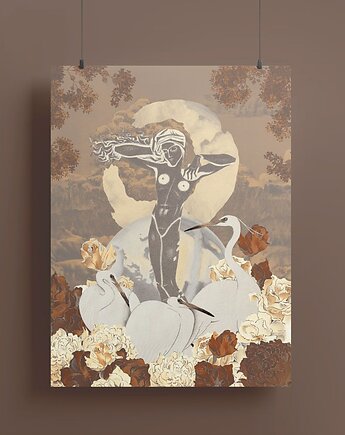 Plakat - kolaż - Venus - 30x40, Natalia Polasik