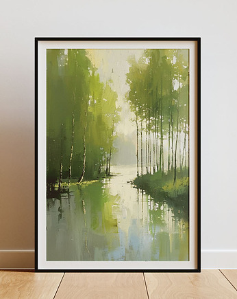Plakat - Sunday in the woods, Harry Monkey