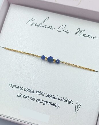 Bransoletka dla Mamy Lapis Lazuli, Bizuteria Lula