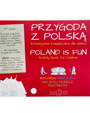 Przygoda z Polską - kreatywna książeczka, ZUZU TOYS