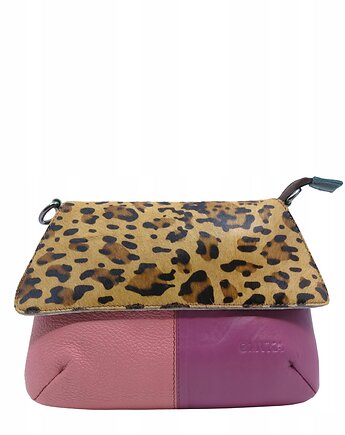 Kopertówka damska torebka skórzana pasek 4w1 obrotowa klapka OLIVKA, Olivka Warsaw