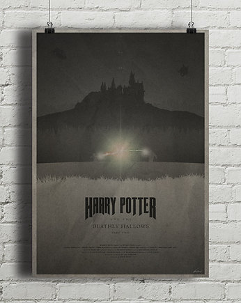 Plakat Harry Potter i Insygnia Śmierci Cz.2, minimalmill