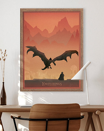 The Lord of the Rings  - plakat 50x70 cm - Władca Pierścieni: Dwie wieże, minimalmill