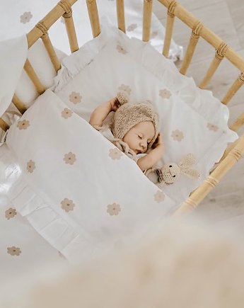 Komplet pościeli Daisy z falbanką 140x200 PZ, Bajkowe Wnetrza