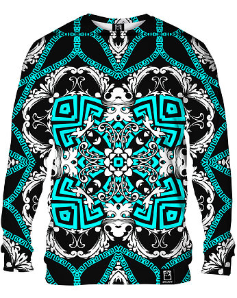 Bluza Bez Kaptura Damska DR.CROW Mint Baroque, DrCrow