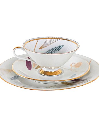Filiżanka porcelanowa, niemiecki design, lata 60,  Hertel Jacob, Przetwory design
